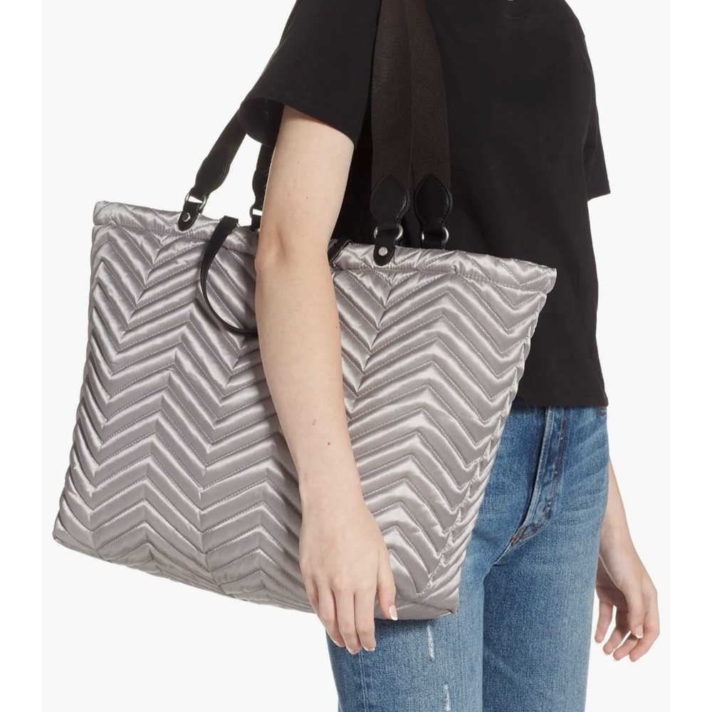 Rebecca Minkoff
Women's Gray Sienna Quilted Tote/ NWT